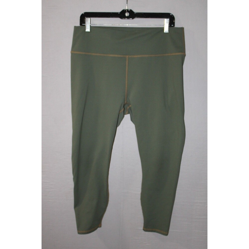 Fabletics Women's Define High-Waisted Legging XXL Green Casual Workout Yoga